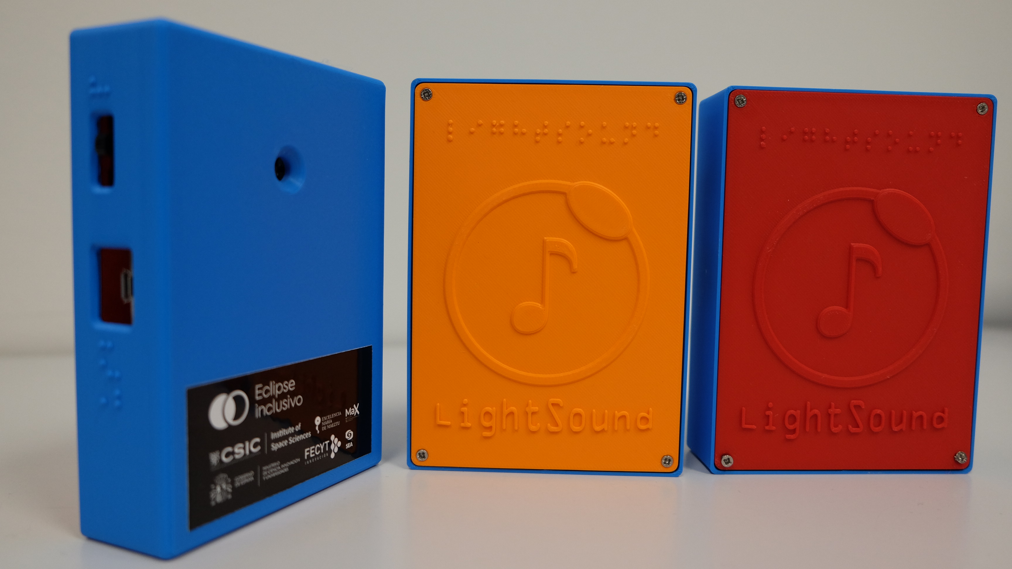 Lightsound devices. Credits: ICE-CSIC.
