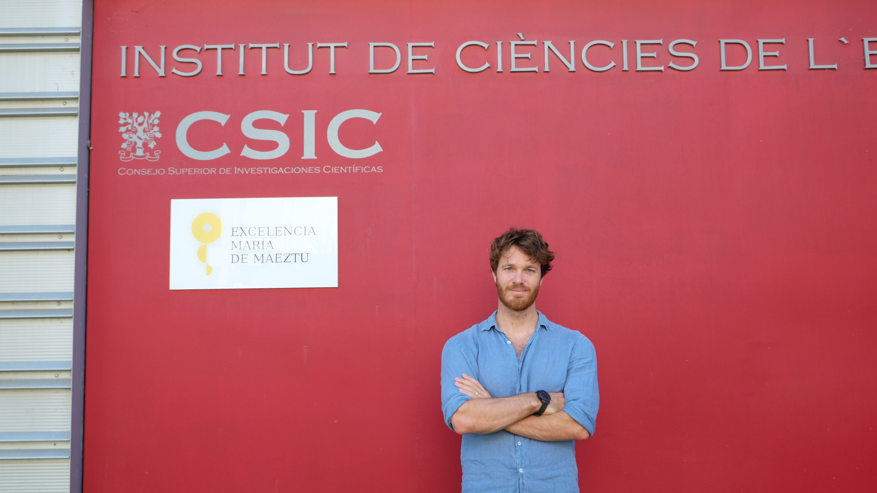 ICE-CSIC researcher Marco Gatti. Credits: ICE-CSIC. 