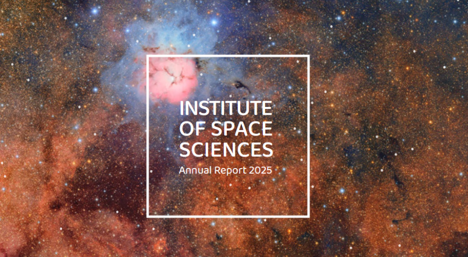 Cover of the Annual report 2025,Vera C. Rubin Observatory's first light images of the Trifid and Lagoon nebulas. Credits: NSF-DOE Vera C. Rubin Observatory