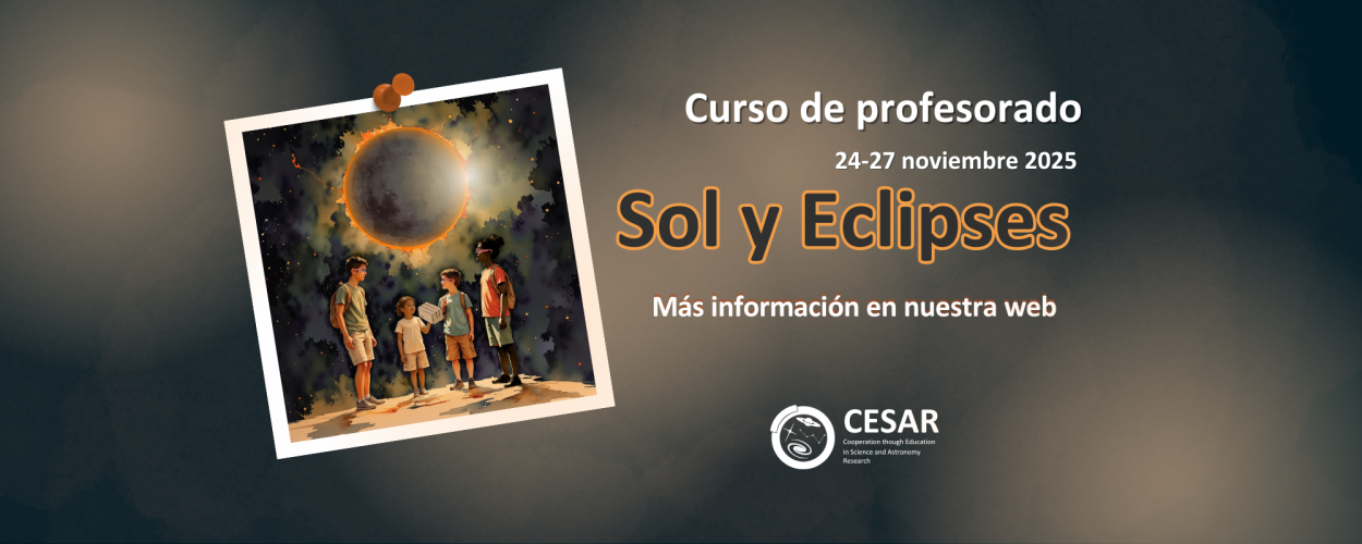 CESAR Teacher Training 2025-2026 | Sun and eclipses