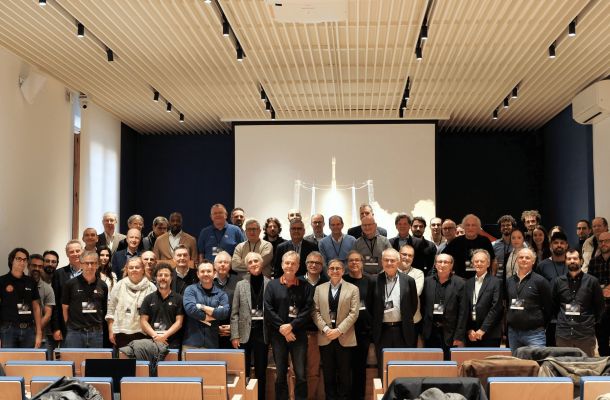 Foto de grup de l’esdeveniment commemoratiu de la missió LISA Pathfinder. Crèdits: ICE-CSIC.