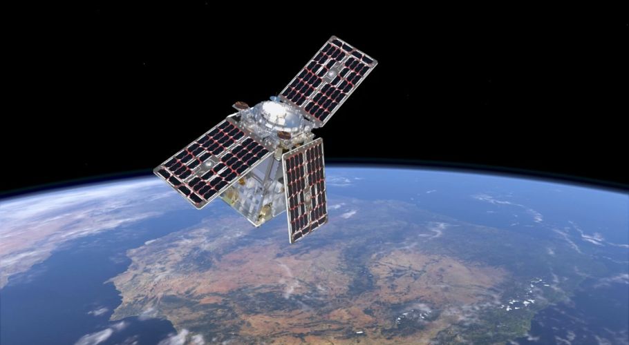 Illustration of ESA’s Scout HydroGNSS mission. Credits: ESA/ATG medialab
