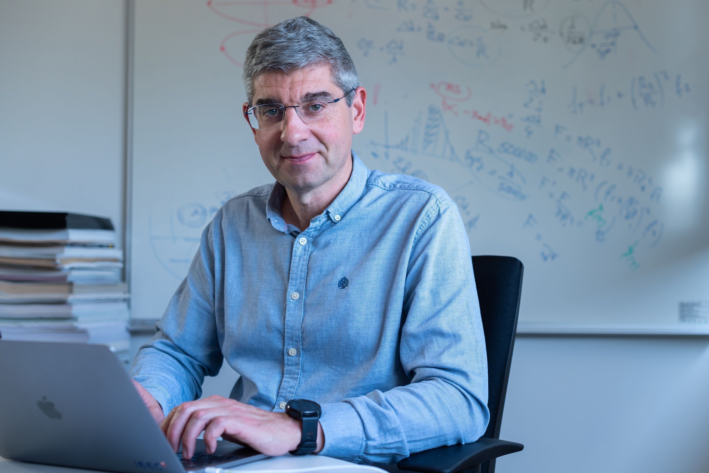El director de l'Institut d'Estudis Espacials de Catalunya (IEEC) i investigador de l'Institut de Ciències de l'Espai (ICE-CSIC) Ignasi Ribas. Credits: César Hernández/CSIC. 