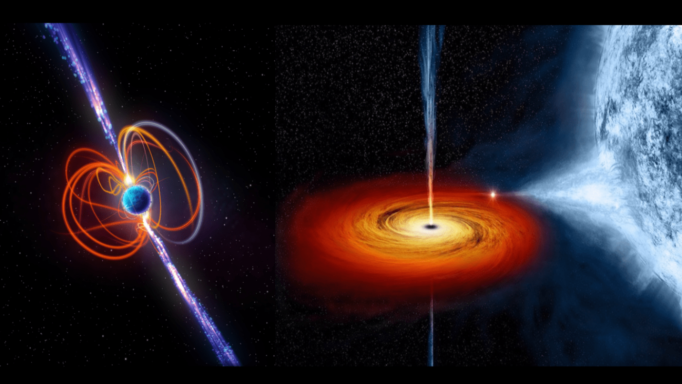 Illustration magnetic fields exoplanets and radioastronomy.