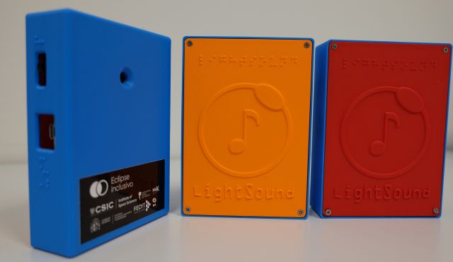 Lightsound devices. Credits: ICE-CSIC.