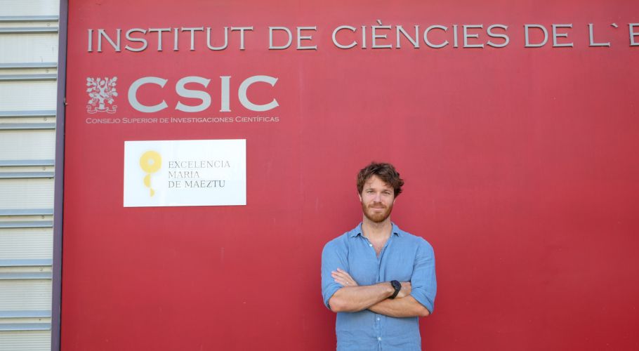 ICE-CSIC researcher Marco Gatti. Credits: ICE-CSIC. 