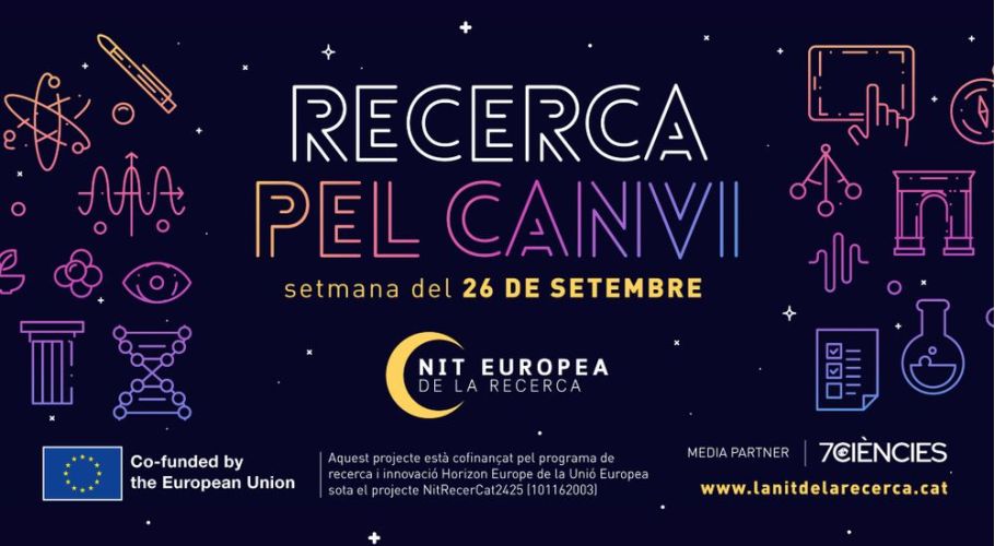 Banner promocional Nit de la Recerca 2025