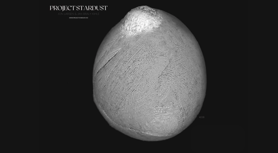 Caption: SEM image of the very first genuine ICE-CSIC space rock. Credits: Jon Larsen.