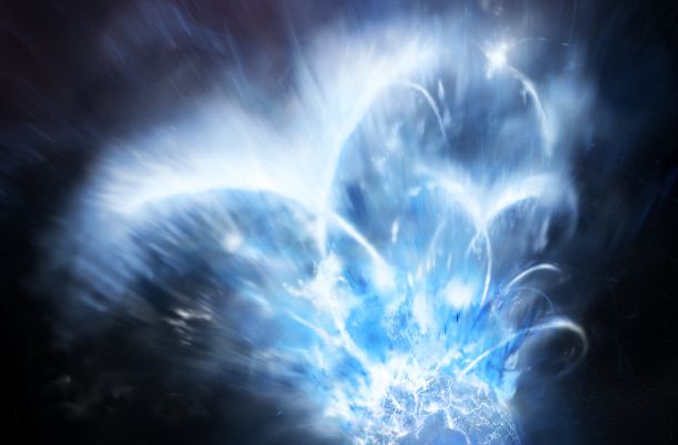 Il·lustració artística d’un magnetar. BCSS/Mt. Visual