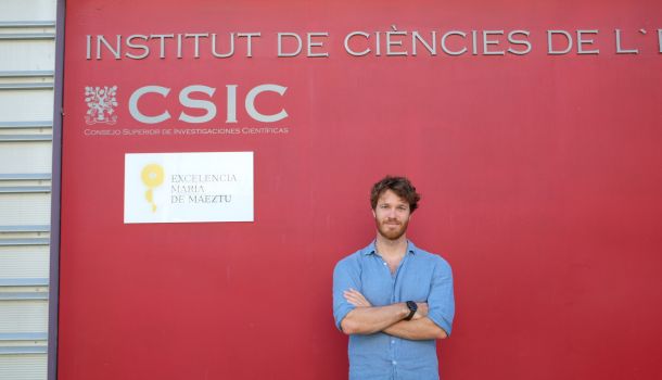ICE-CSIC researcher Marco Gatti. Credits: ICE-CSIC. 