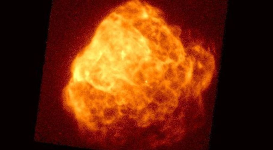 An image of supernova remnant Puppis A in X-ray light. Credits: Chinese Academy of Sciences.