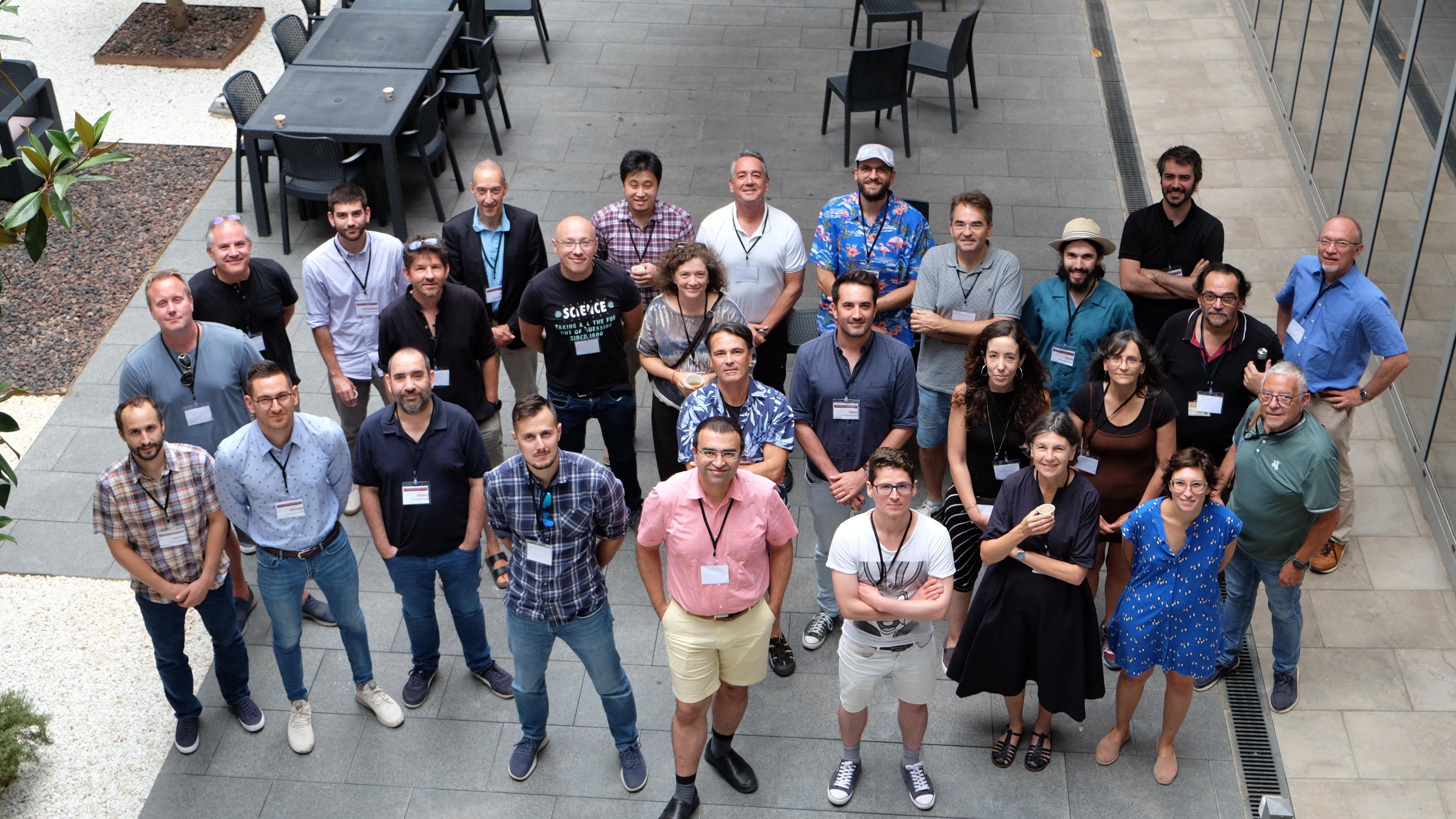 Foto de grupo de la primera reunión del Consorcio ARRAKIHS. Créditos: ICE-CSIC.